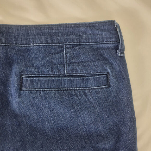 Old Navy Jeans Womens 8 Blue Low‎ Rise The Diva Straight Leg Dark Wash Denim - Picture 12 of 13